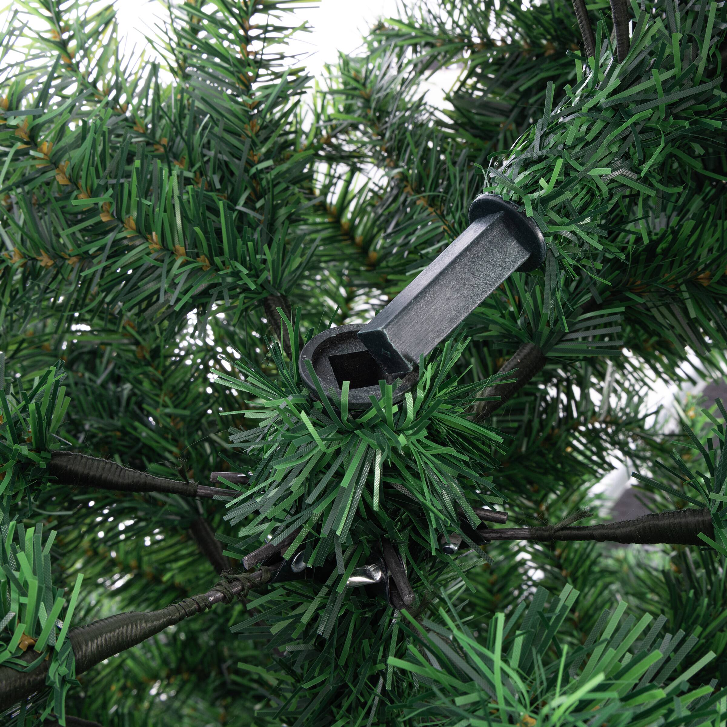 Angle. Elf Stor - Artificial Christmas Tree-7.5ft - Green.