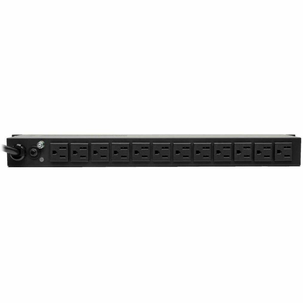 Alt View 4. Tripp Lite - Eaton Tripp Lite Series 1.5kW Single-Phase Local Metered PDU + ISOBAR Surge Suppression, 3840 Joules, 100-127V Outlets - Unknown.