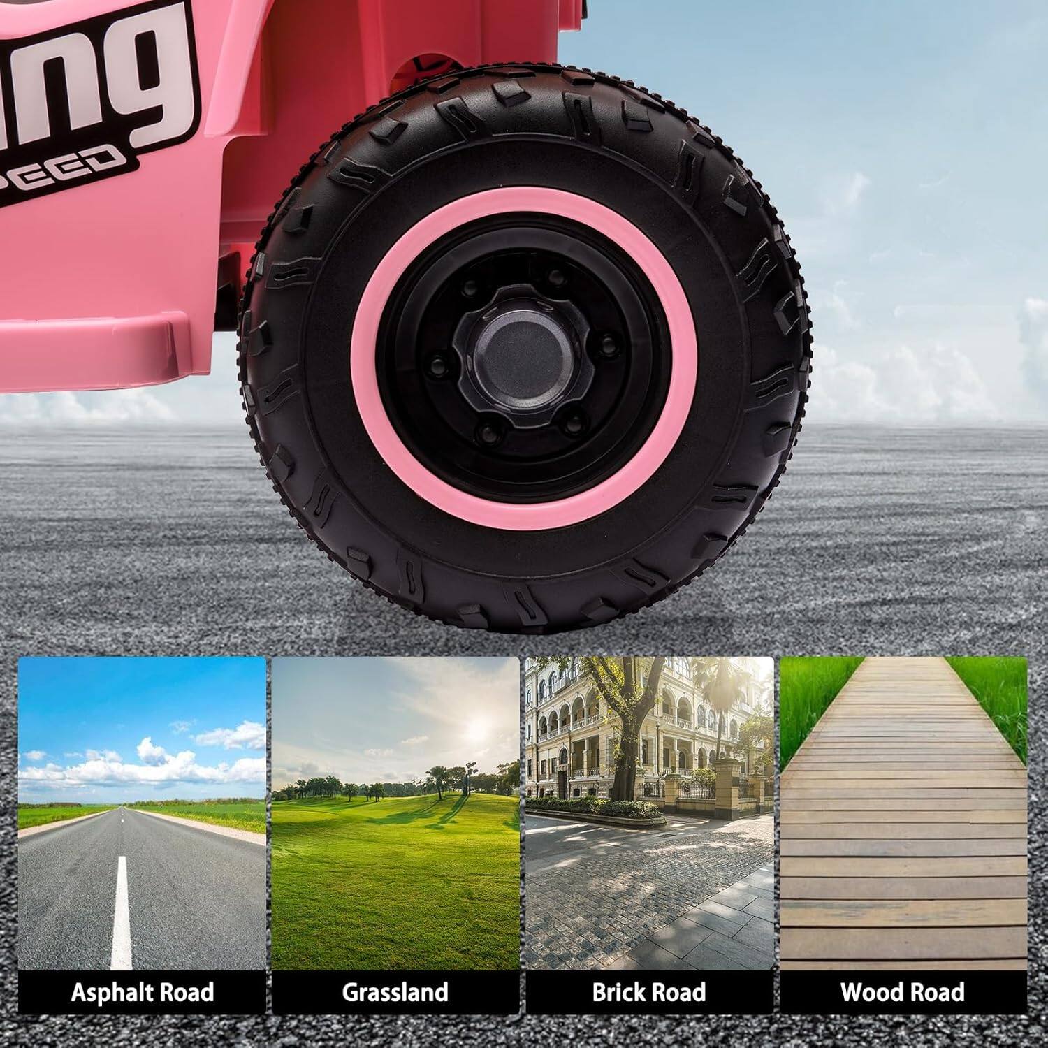 - Asphalt Road
- Grassland
- Brick Road
- Wood Road