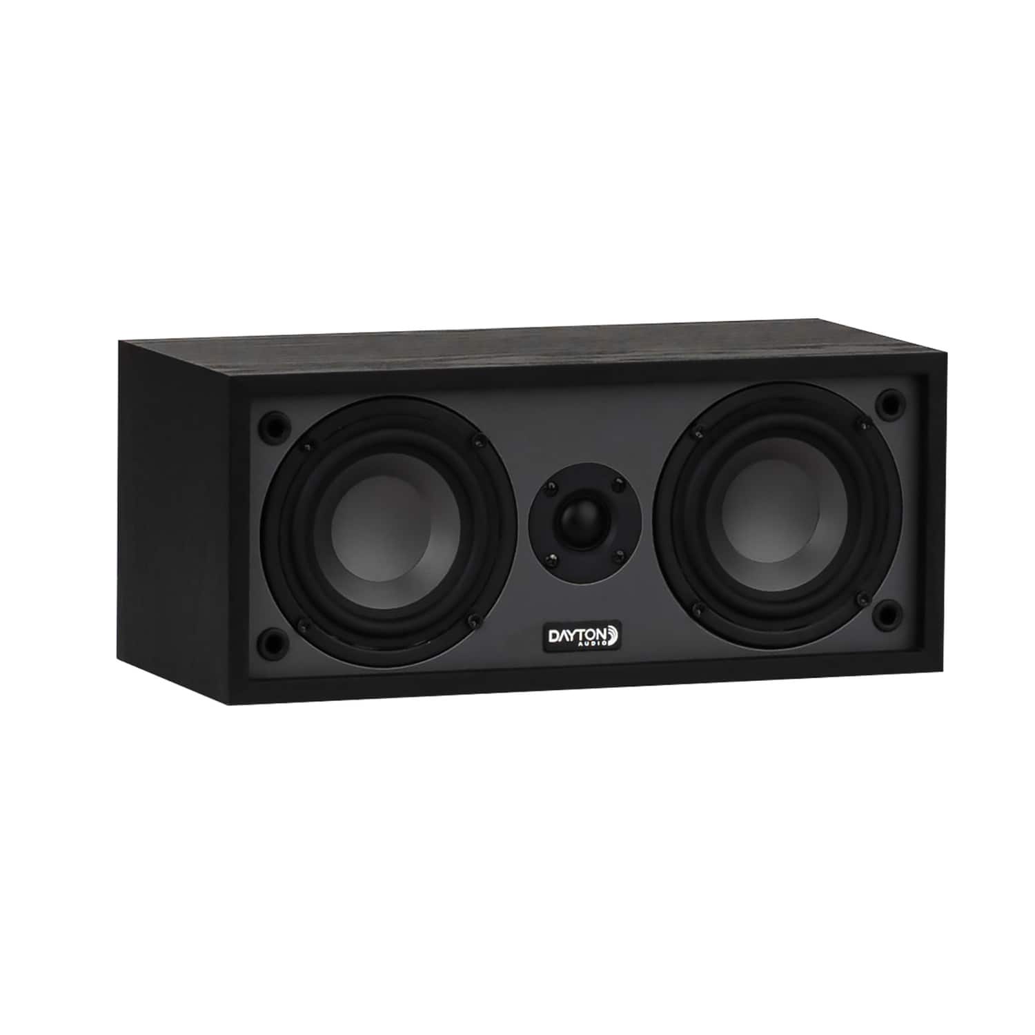 Dayton Audio - Classic C40 Center Channel Speaker, Two 4" Woofers - Black
