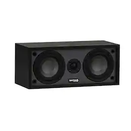 Dayton Audio - Classic C40 Center Channel Speaker, Two 4" Woofers - Black