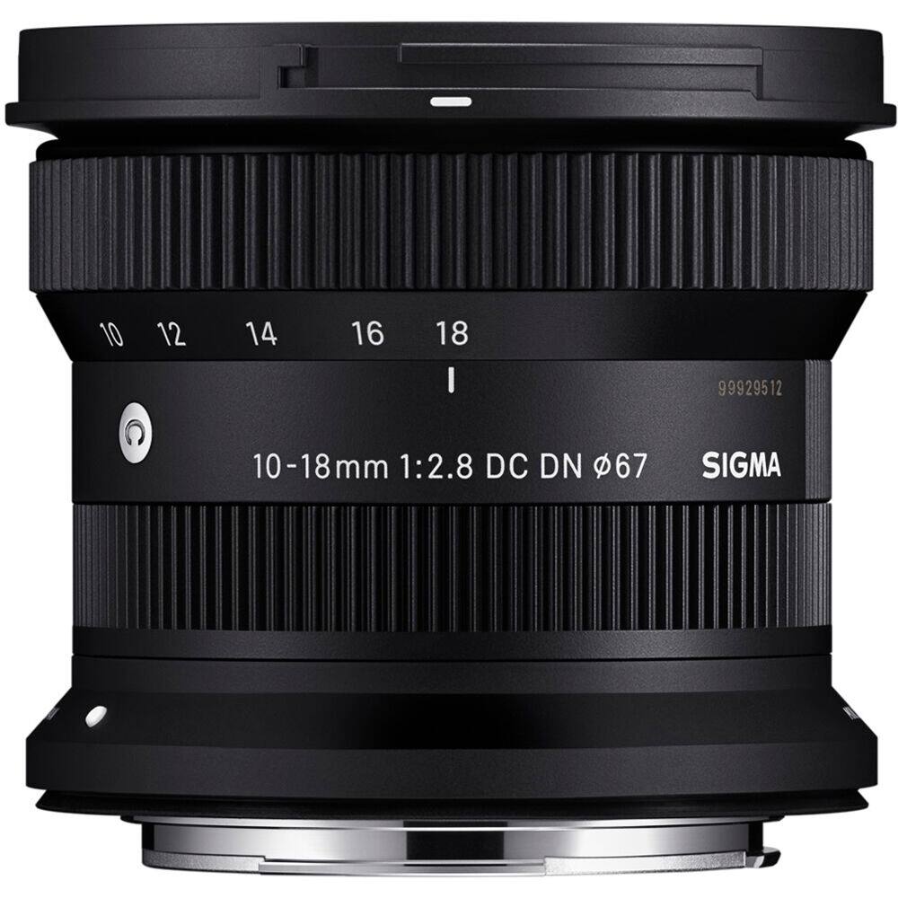 10 12 14 16 18  
99929512  
10-18mm 1:2.8 DC DN φ67  
SIGMA