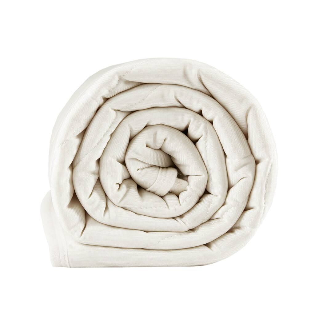 Alt View 3. Gracie Mills - Gracie Mills Brielle Down Alternative Throw - Ivory.