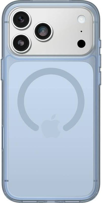 Alt View 2. OtterBox - OtterBox iPhone 17 Pro Max (Only) Bundle: Symmetry Series+ Case & Screen Protector - Snaps to MagSafe - Ultra-Sleek - Blue Bliss.