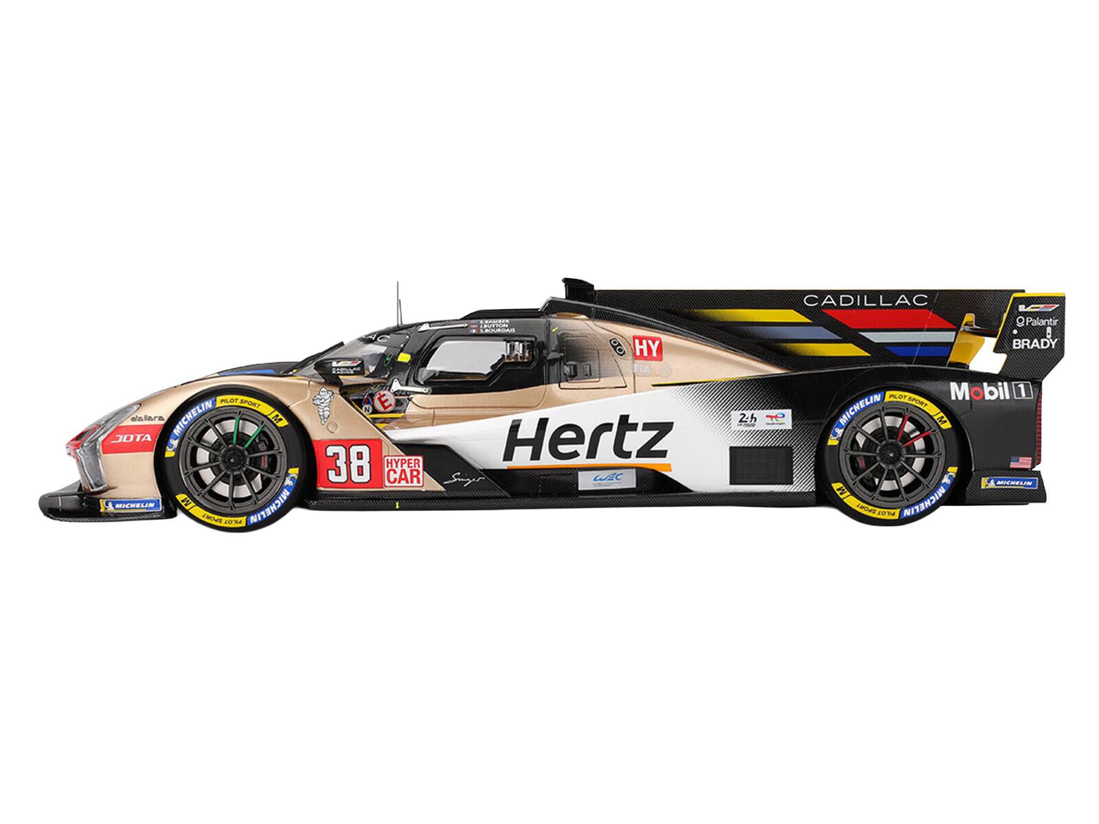 PLOF SPORT slnfera LAMICHELIN M JOTA MERELIR TM WICHETIM A 203 O IN .. 8 HY 1m FIA E Hertz 38 HYPER CAR Sungar WEC :h -N CADILLAC  Palantir  BRADY PLUT Mobil 1 SPORT MICHELIN M -E- M SPORT 20 MICHELIN