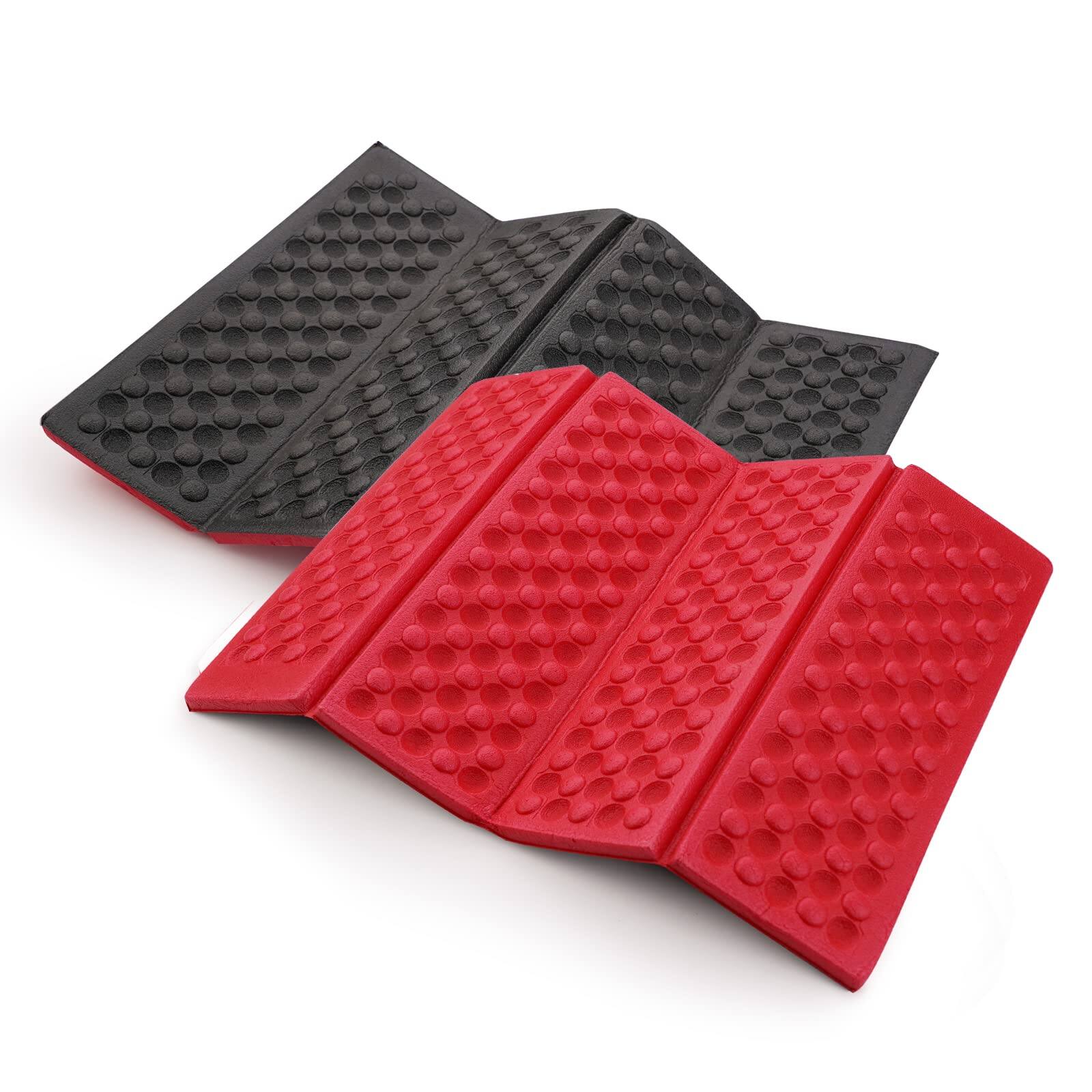 Cedar Assembly - Portable Lightweight Mini Waterproof Folding Mat Foam Sitting Pad For Outdoor Activities Foldable Kneeling - 2-pack