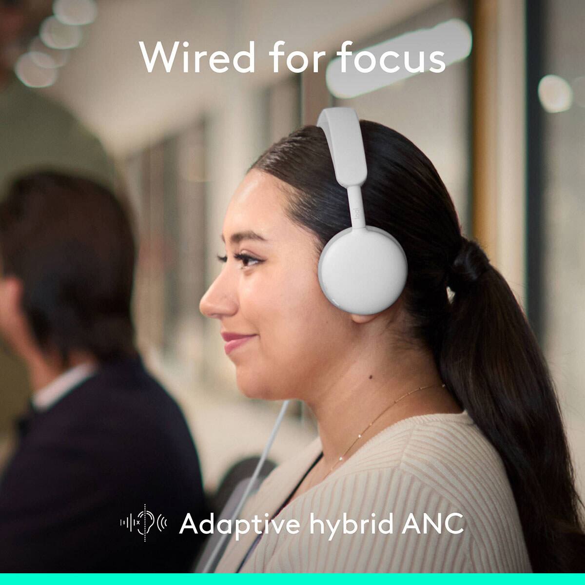 Wired for focus  
Adaptive hybrid ANC
