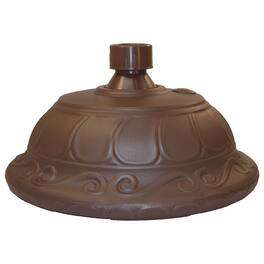 Good Ideas - Outdoor Umbrella Stand Patio Base for 1” and 1.5” Poles - Cappuccino