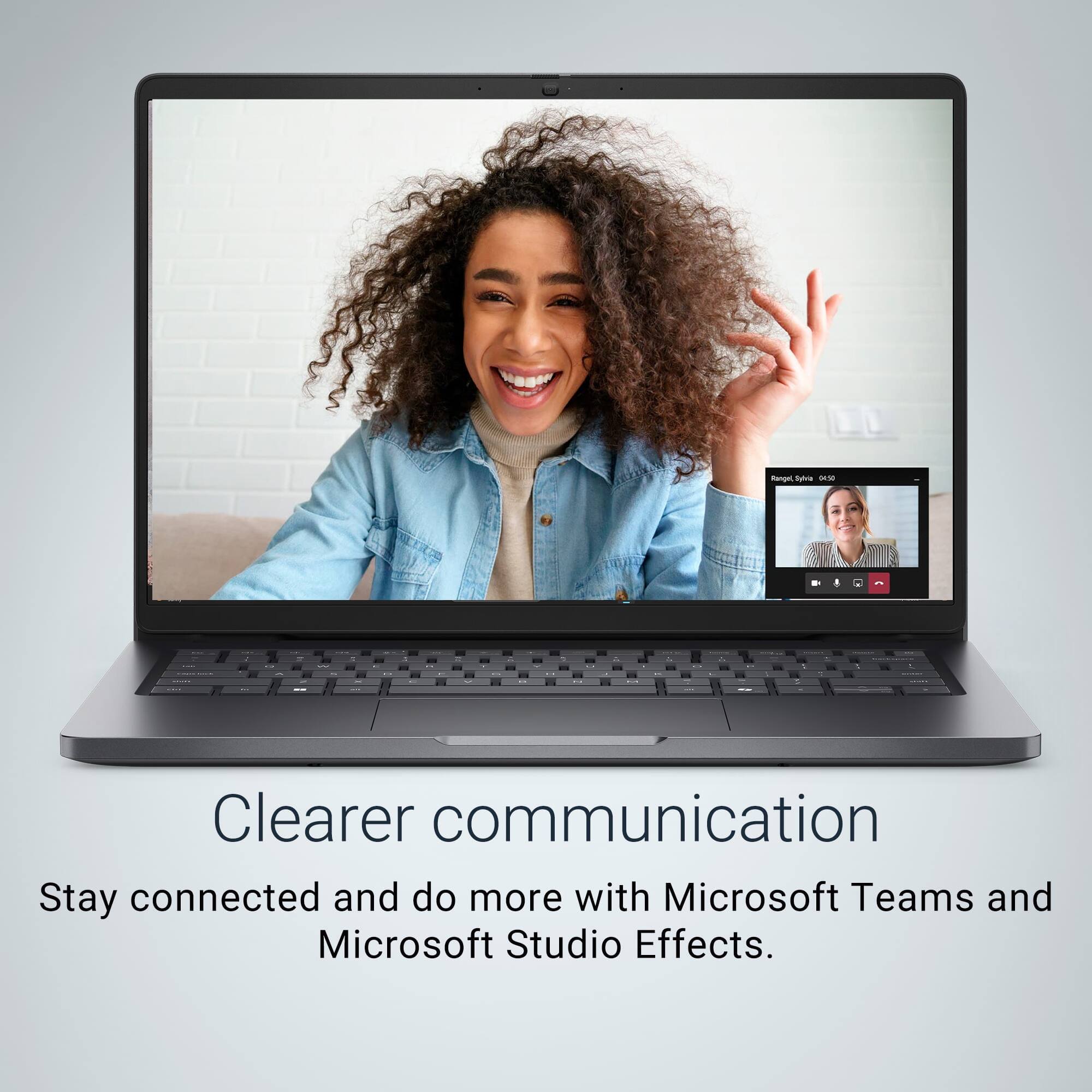 Clearer communication  
Stay connected and do more with Microsoft Teams and Microsoft Studio Effects.