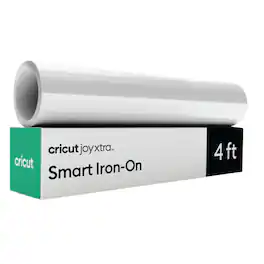 Cricut - Joy Xtra Smart Iron on, 9.5 in x 4 ft (1) - White