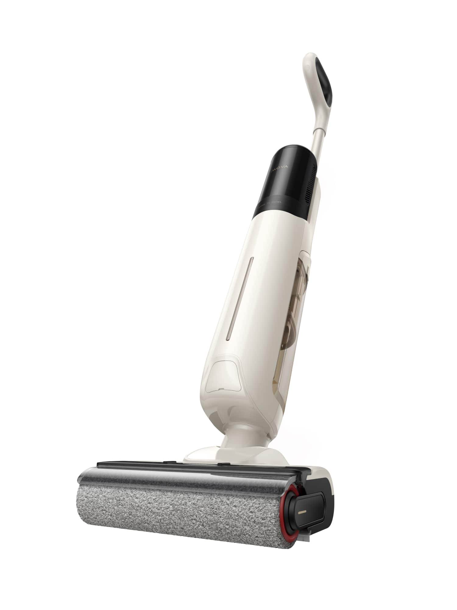 Front. MOVA - K30SE Wet＆Dry Cordless Vacuum Cleaner For Floor＆Carpet,180°Flat Reach Floor Mop,Self Dual-Edge Cleaning,18bar Suction - Light White.