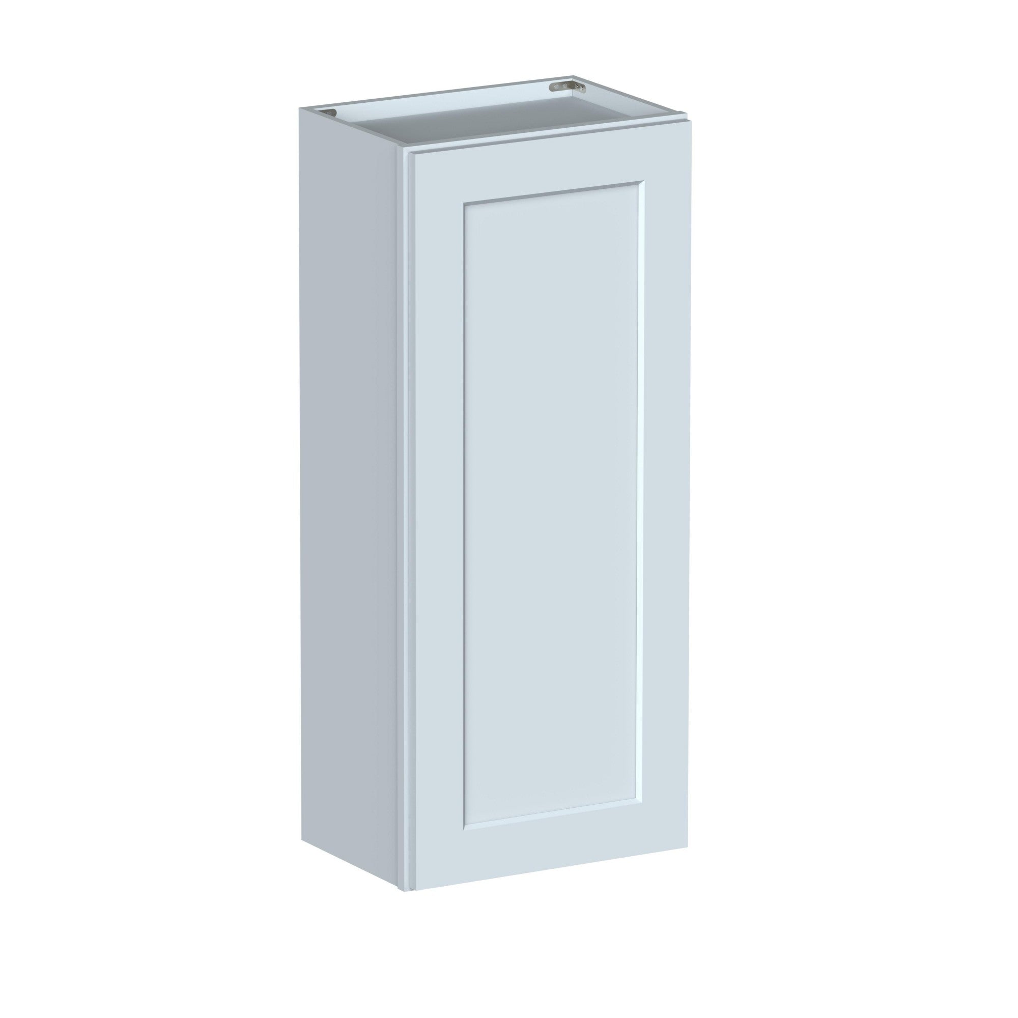 Alt View 1. Boyel Living - 18in.W x12in.D x42in.H Dove Gray WALL CABINET Fully assembled Cabinet With One HDF Door - Gray.