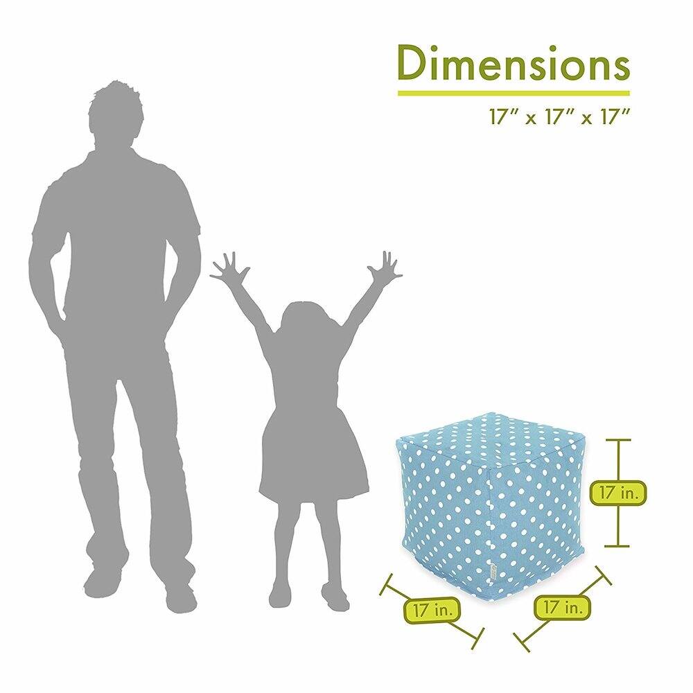 Dimensions: 17" x 17" x 17"