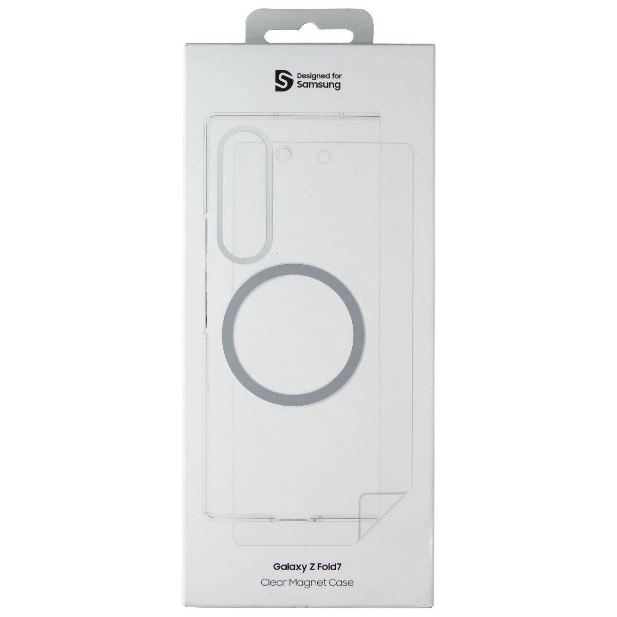 Designed for Samsung Galaxy Z Fold7 Clear Magnet Case