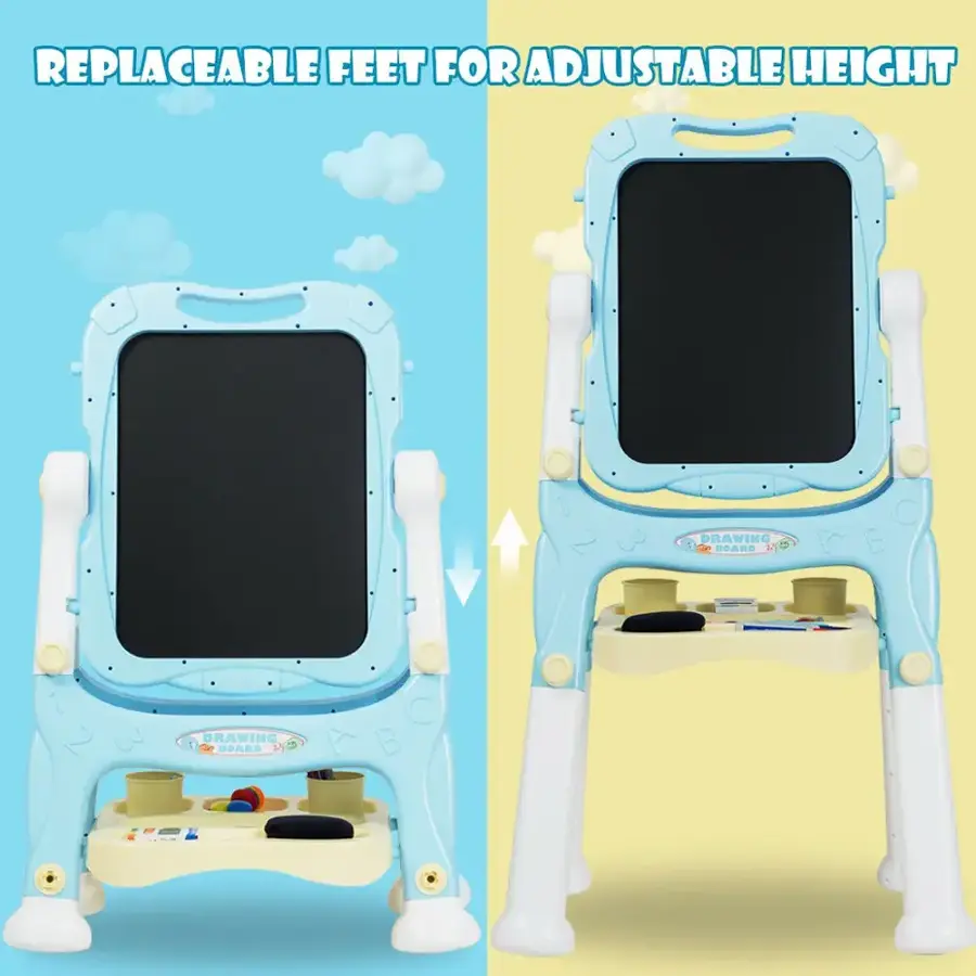 Replaceable Feet for Adjustable Height 1 2 3 Drawing Board
