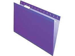 Pendaflex - Recycled Hanging File Folders, Legal Size, 25/Box - Violet