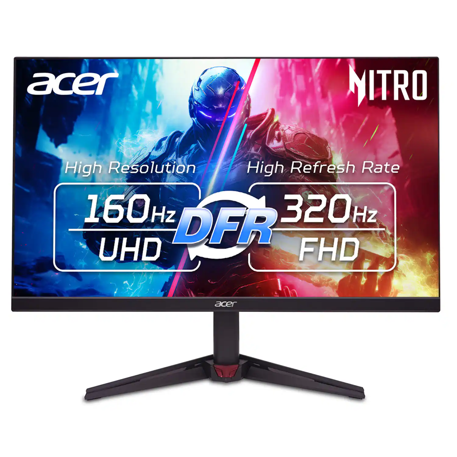 acer NITRO High Resolution High Refresh Rate 160Hz DFR UHD 320Hz FHD acer