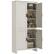 Front. Homcom - 64" 4-Door Kitchen Pantry, Freestanding Storage Cabinet with 3 Adjustable Shelves for Kitchen - White.