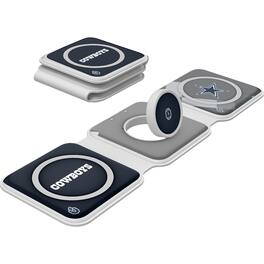 Keyscaper - Dallas Cowboys 3-in-1 Foldable Charger - White