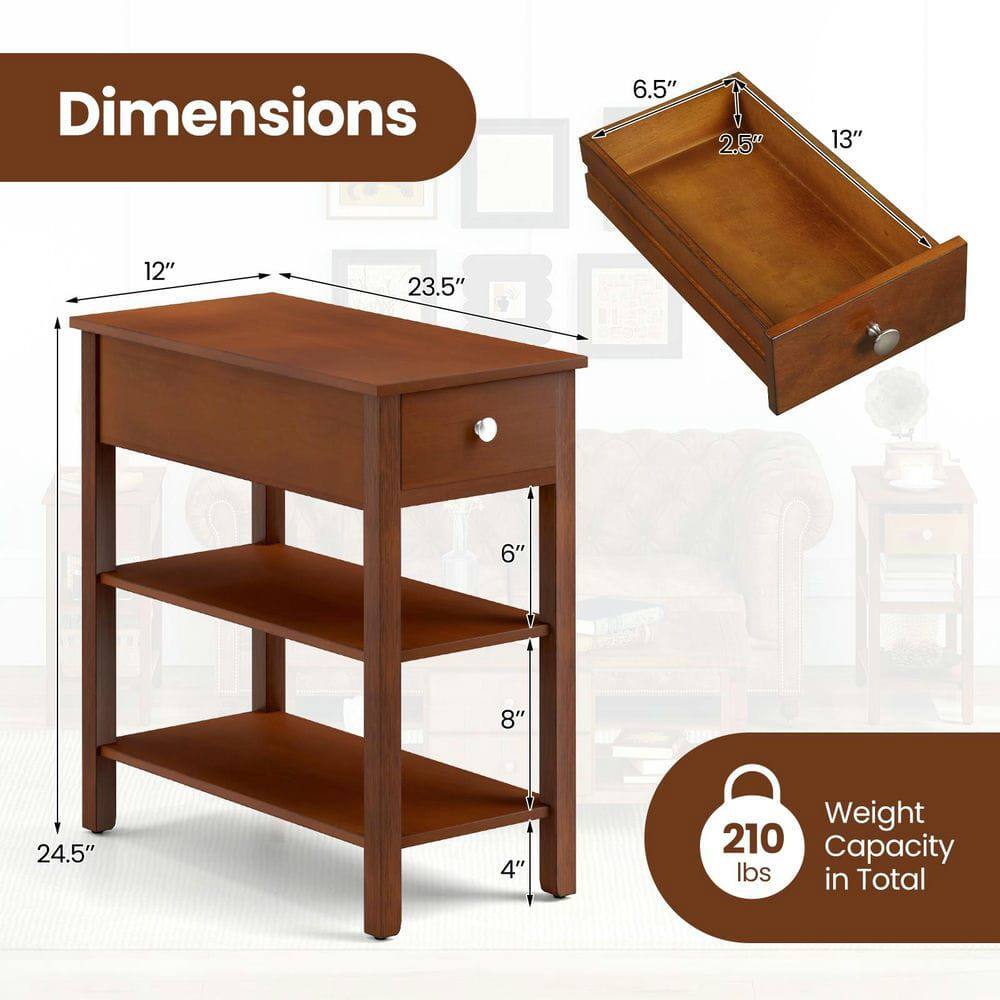 Dimensions: 6.5" x 2.5" x 13" x 12" x 23.5" x 6" x 8" x 24.5" x 4"  
Weight Capacity: 210 lbs in Total