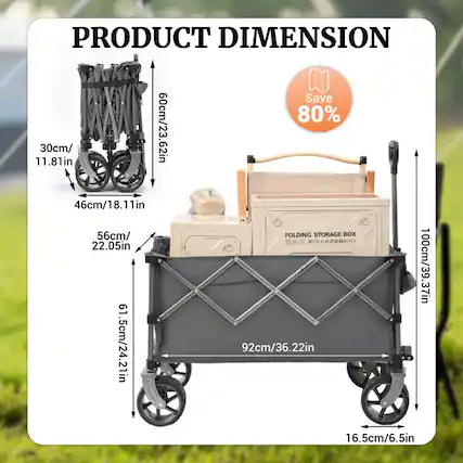 PRODUCT DIMENSION
Save 80%
- 30cm/11.81in
- 46cm/18.11in
- 56cm/22.05in
- 61.5cm/24.21in
- 92cm/36.22in
- 100cm/39.37in
- 16.5cm/6.5in