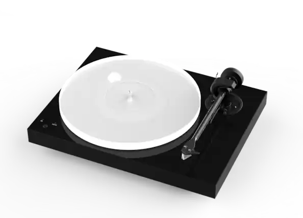 Front. Pro-Ject - X1 B Black - Gloss Paint - Black.