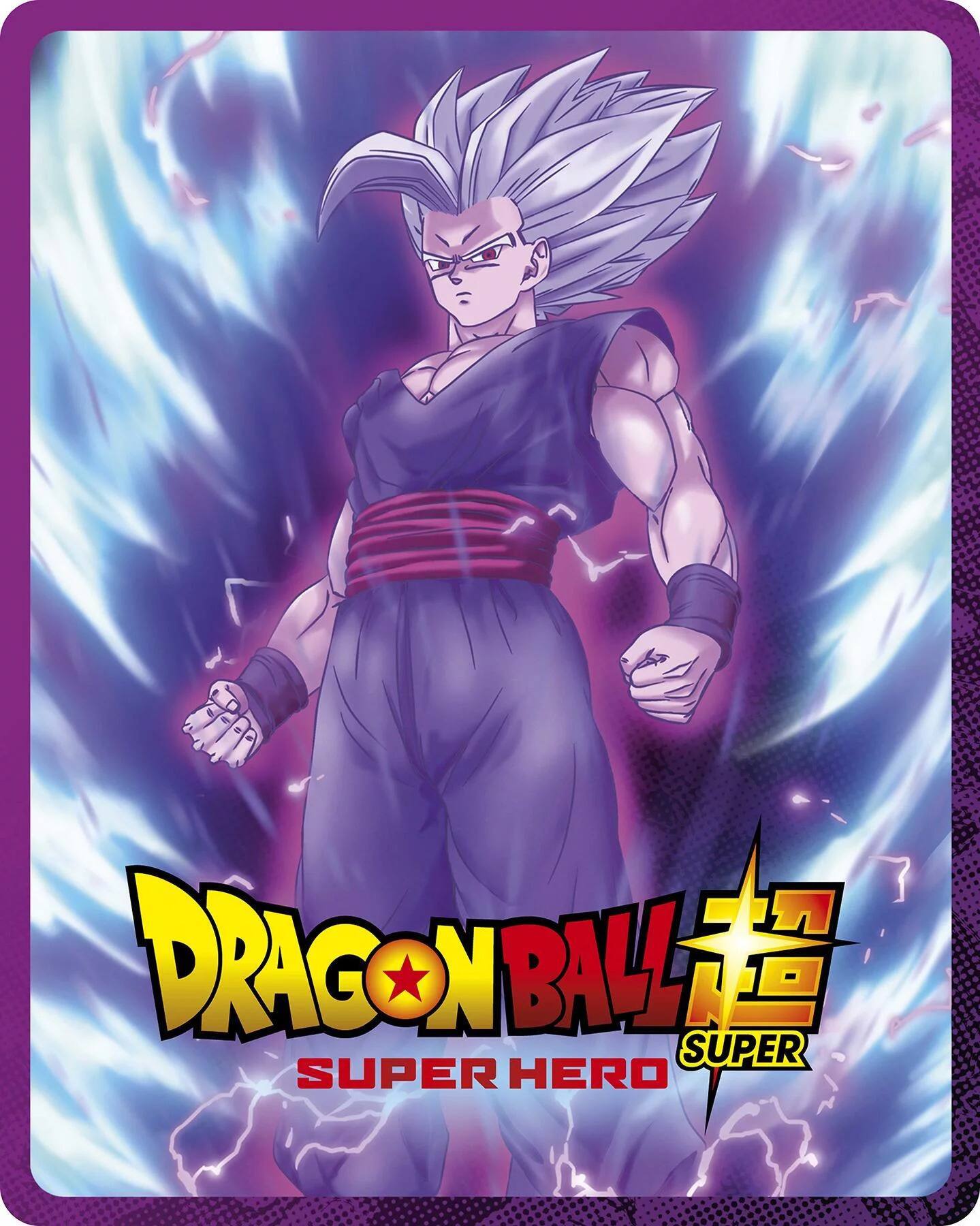 Alt View 1. New Steelbook Dragon Ball Super: SUPER HERO (UHD + Blu-ray).
