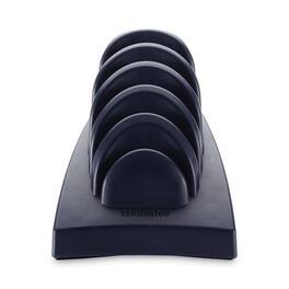 Kensington - K62061B InSight Priority Puck Five-Slot Plastic Desktop Copyholder - Blue