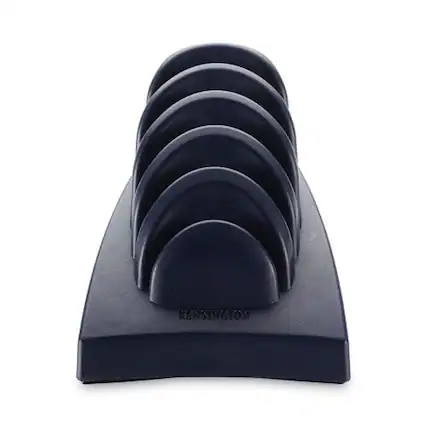 Front. Kensington - Kensington K62061B InSight Priority Puck Five-Slot Plastic Desktop Copyholder - Blue - Blue.