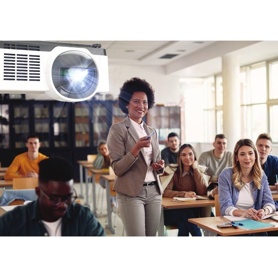 Alt View 2. NEC - Sharp NEC Display Entry Installation NP-PE456USL Short Throw LCD Projector - 16:10 - Ceiling Mountable - 1920 x 1200 - 1.07 Billion Colors (30-bit).