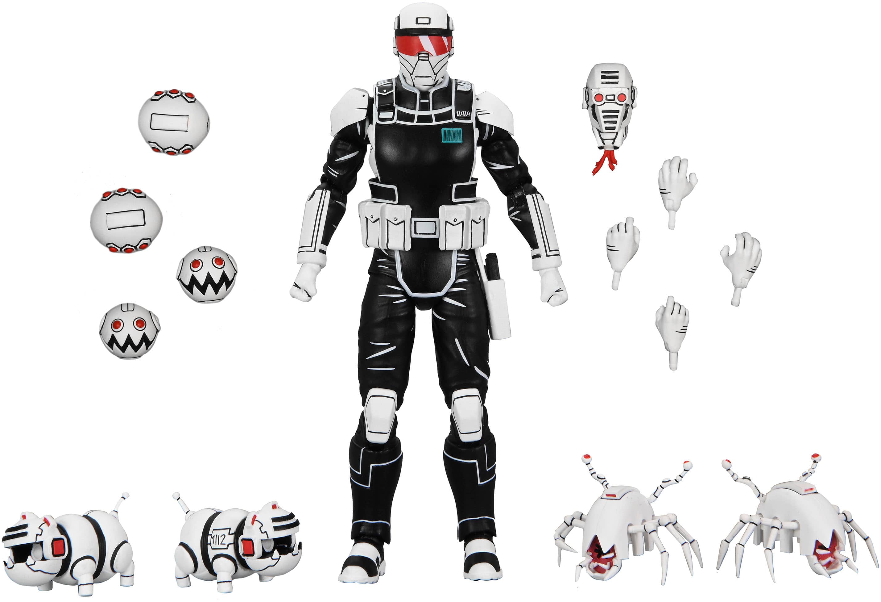 NECA - Teenage Mutant Ninja Turtles 7" Scale Action Figure The Last Ronin-Synja Commando with Mousers - Front_Zoom