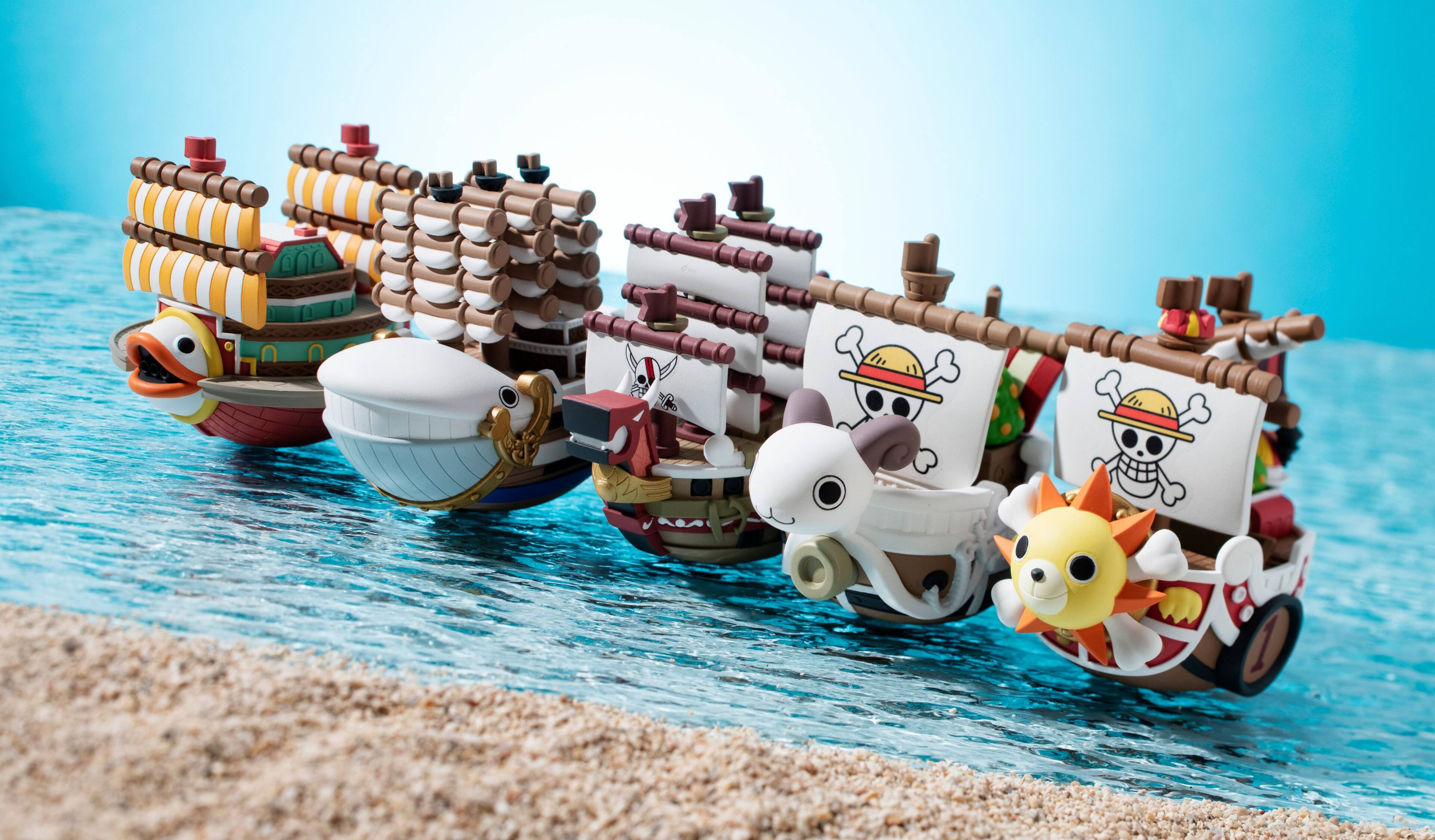 Alt View 6. Bandai - One Piece 2" Grand Line Collection - One Piece - Megahouse Yuracolle Series - Blind Box.