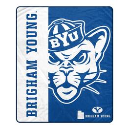 Pegasus - BYU Cougars 50" x 60" Endzone Ultra Soft Throw Blanket - Multicolor