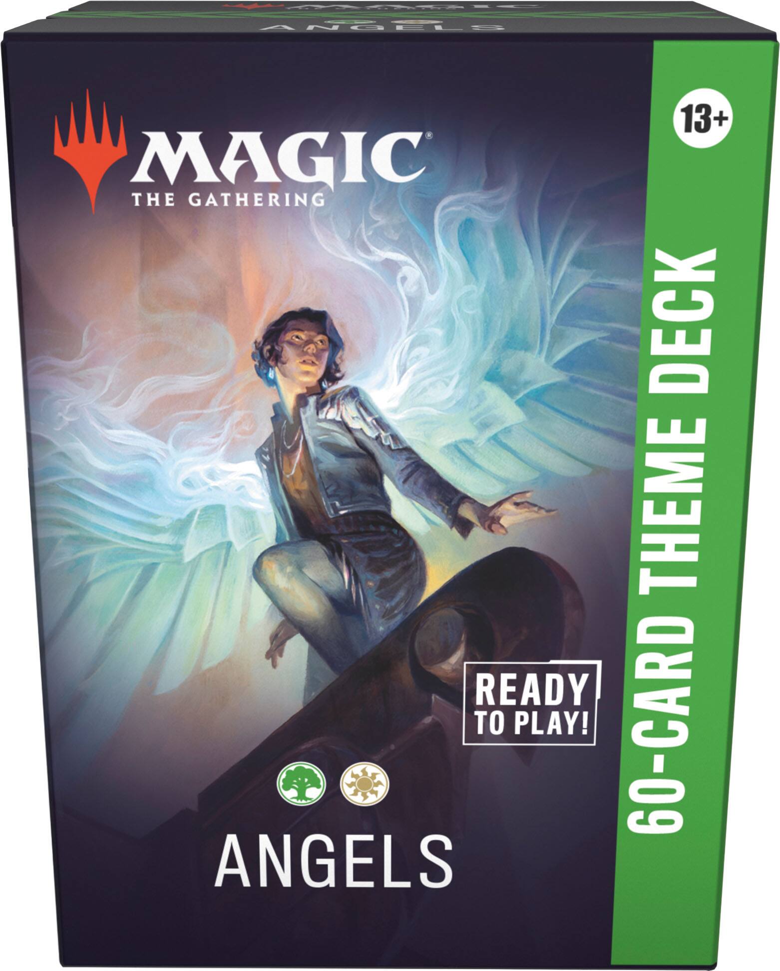 MAGIC THE GATHERING  
ANGELS  
60-CARD THEME DECK  
READY TO PLAY!  
13+