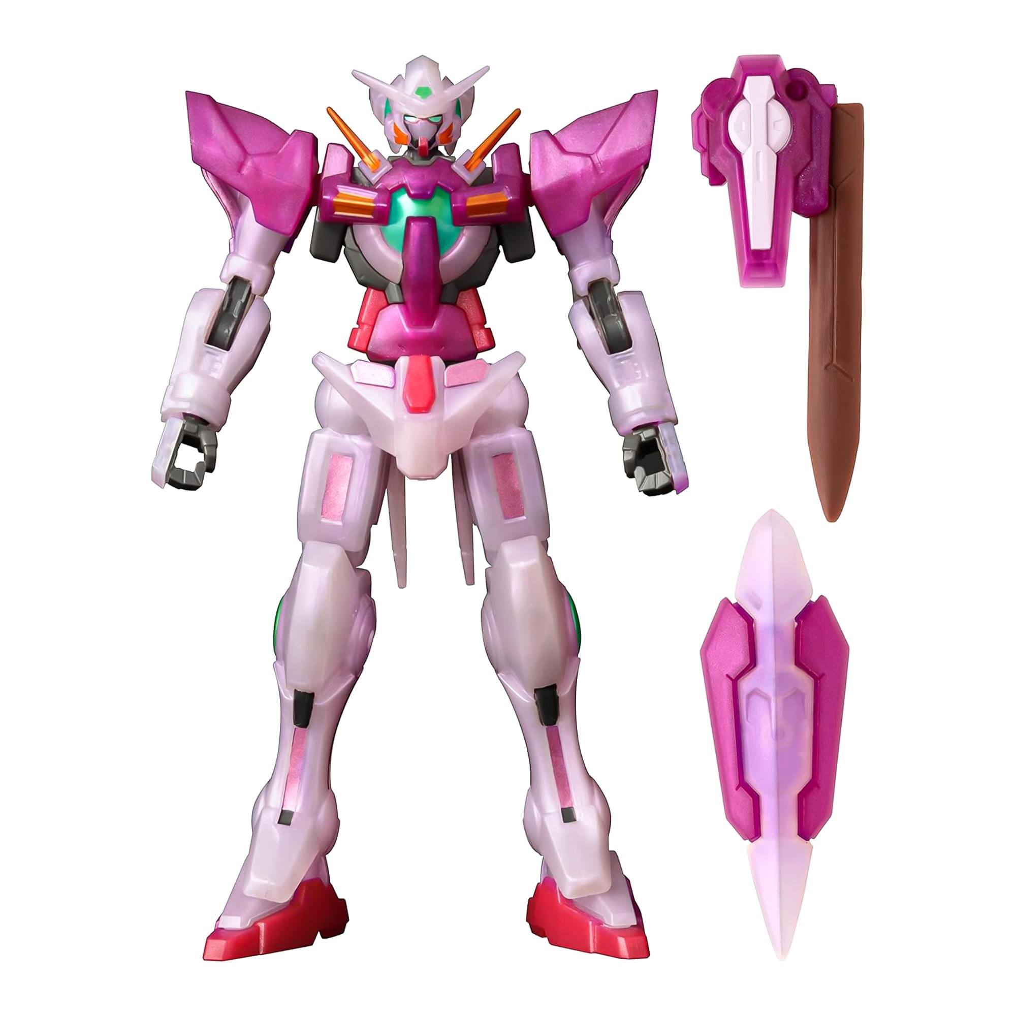 Alt View 10. Bandai - Mobile Suit Gundam 00 Exclusive Gundam Infinity Gundam Exia (Trans-Am Mode) - Pink.