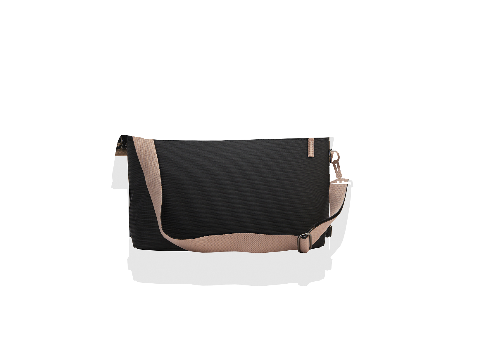 HP - 14-inch Convertible Laptop Backpack Tote - Black; Taupe