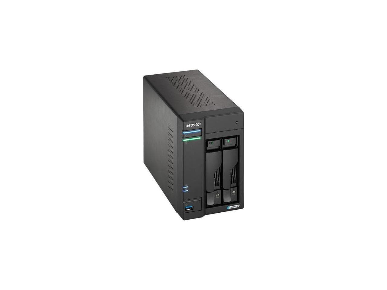 【新品未使用】ASUSTOR LOCKERSTOR 2 Gen2 AS6702T Asustor Lockerstor 2 Gen 2 AS6702T 2 Bay NAS, 2.0GHz CPU, 2.5GbE