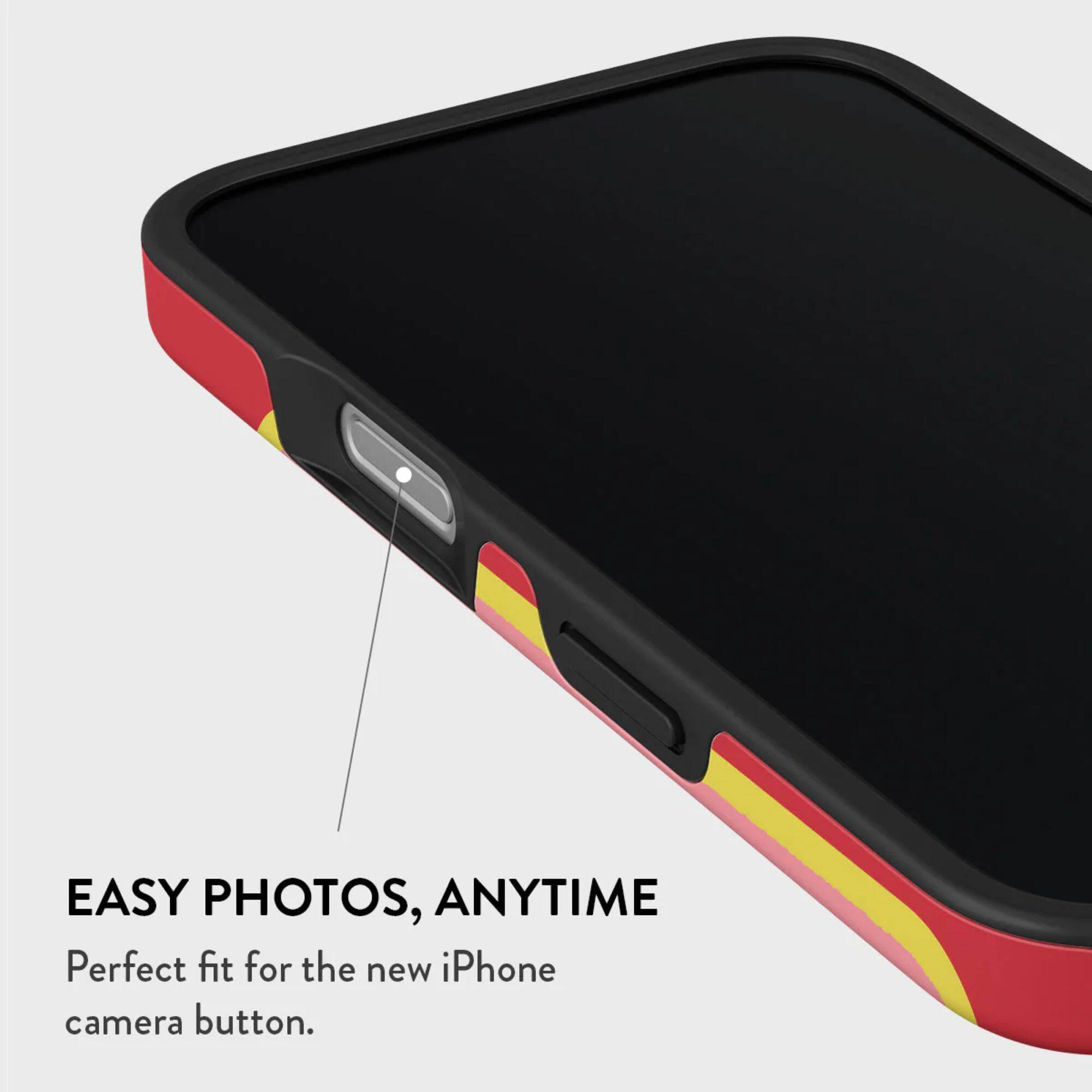 EASY PHOTOS, ANYTIME  
Perfect fit for the new iPhone camera button.