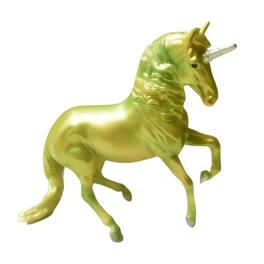 Breyer - Unicorn Treasures 1:32 Scale Model Horse | Peridot - Yellow
