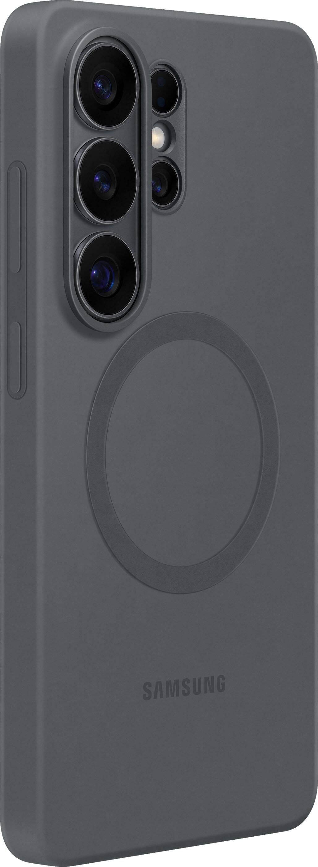 Alt View 12. Samsung - Galaxy S26 Ultra Silicone Magnet Case - Black.