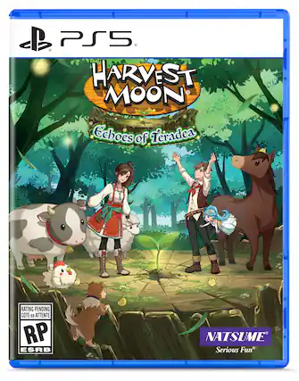 PS5. HARVEST MOON Echoes of Teradea
RATING PENDING
COTE en ATTENTE
RP ESRB
NATSUME: Serious Fun - RP (Rating Pending)