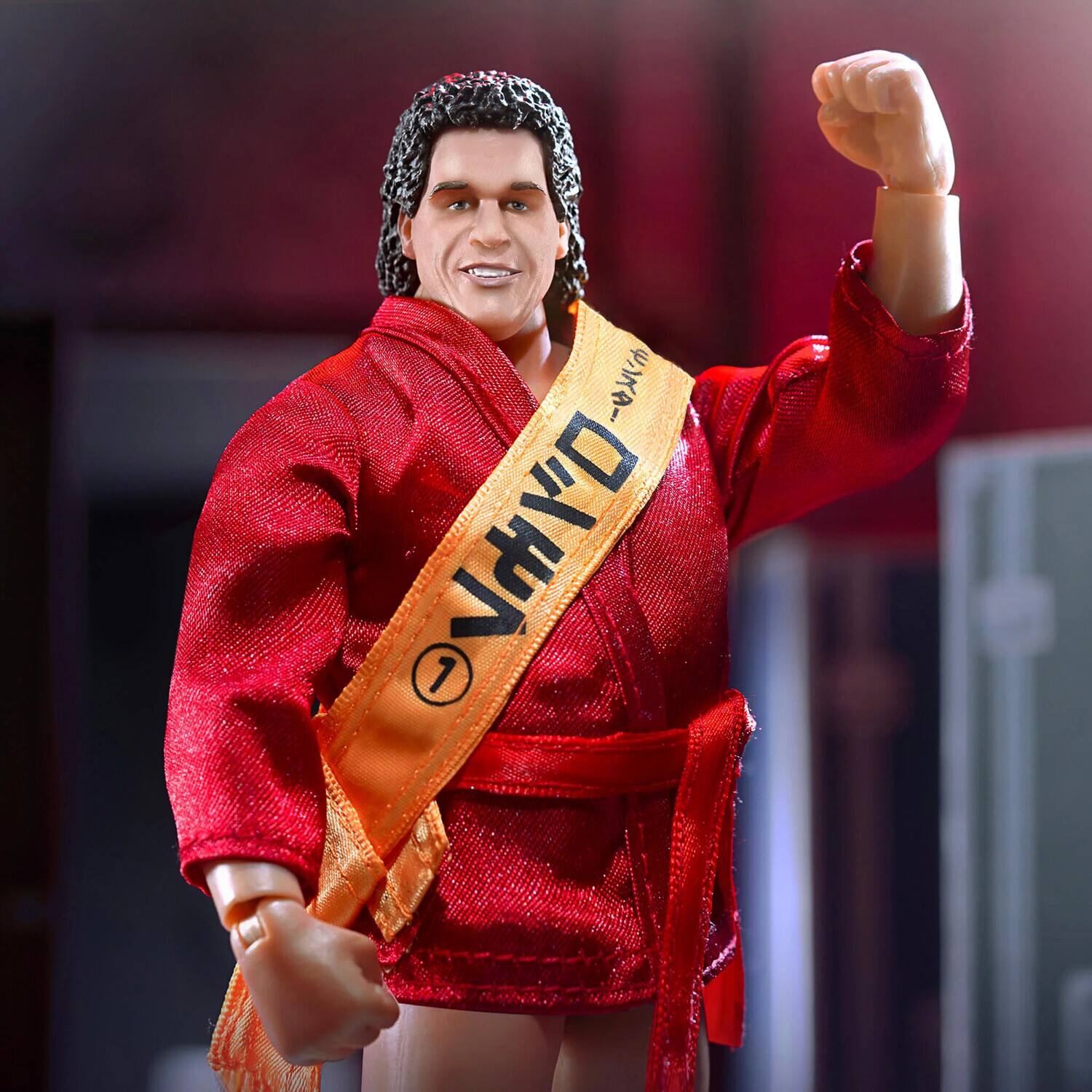 Alt View 3. Super7 - Super7 - Andre The Giant - Ultimates! Figure - Andre Robe   - Collectibles - Multicolor.