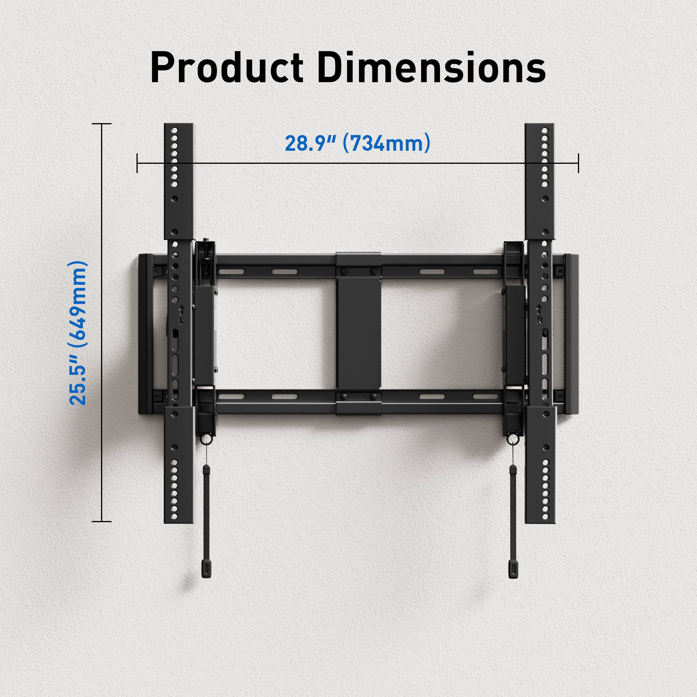 Product Dimensions

25.5" (649mm)  
28.9" (734mm)