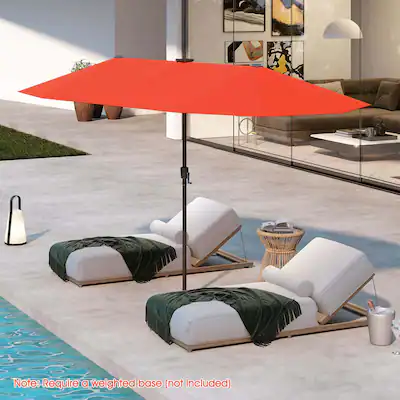 heavy duty solar patio umbrella 10 ft Cantilever with 32 LED Lights and 220 LBS Base-Dark Blue Extend Your Outdoor Enjoyment with Pellebant 13 ft Mojia 10x10 FT Square Cantilever