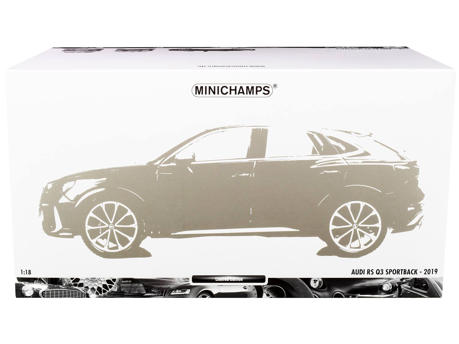 MINICHAMPS 1:18 Limited Edition AUDI RS Q3 SPORTBACK - 2019