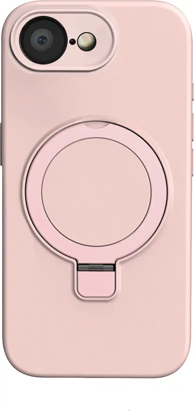 SaharaCase - Venture Series Silicone Kickstand Case for Apple iPhone 16e - Desert Rose