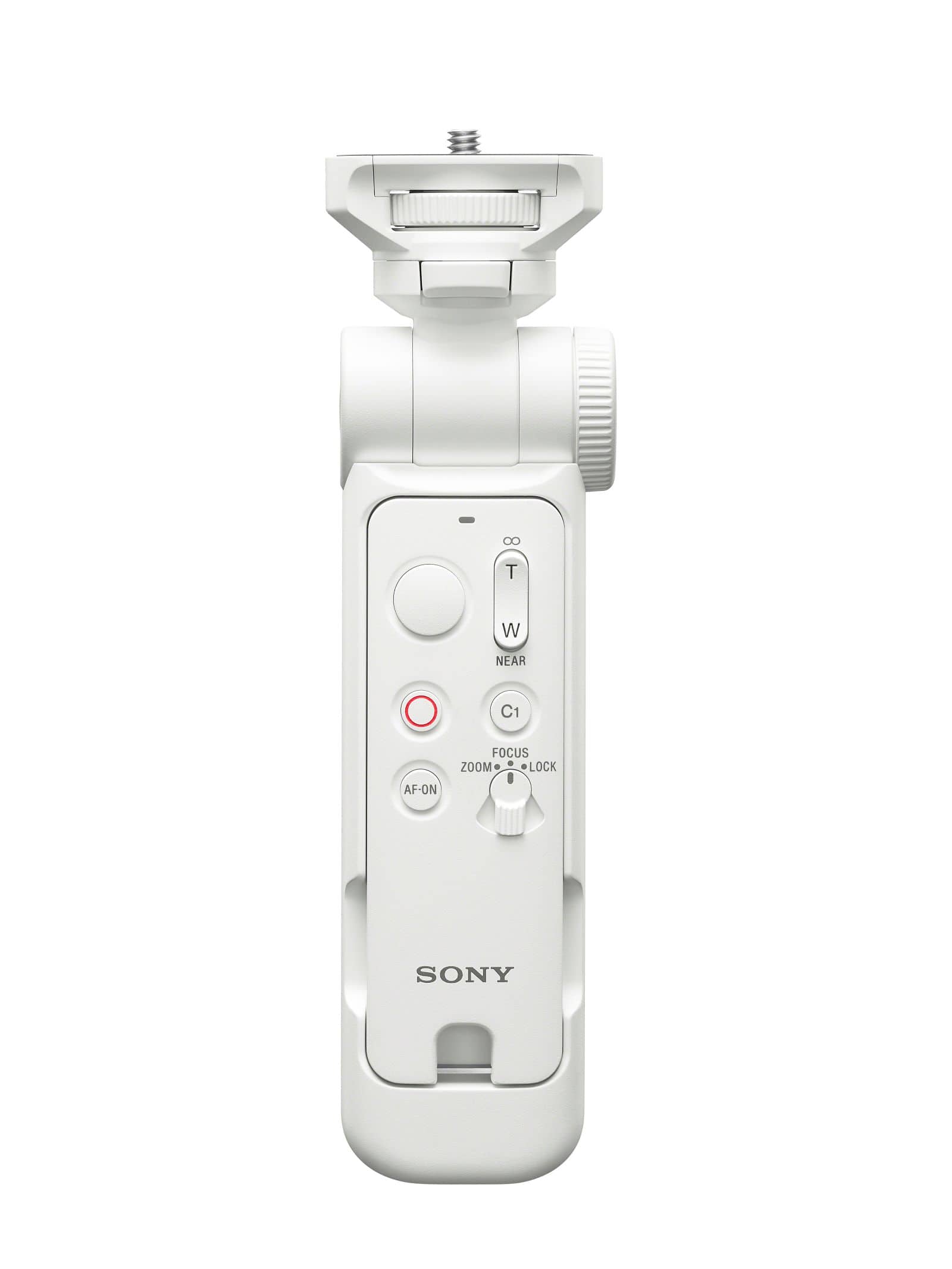 Sony - GP-VPT3 Multi-function Bluetooth® Shooting Grip, Tripod and Remote Comander - White - Front_Zoom