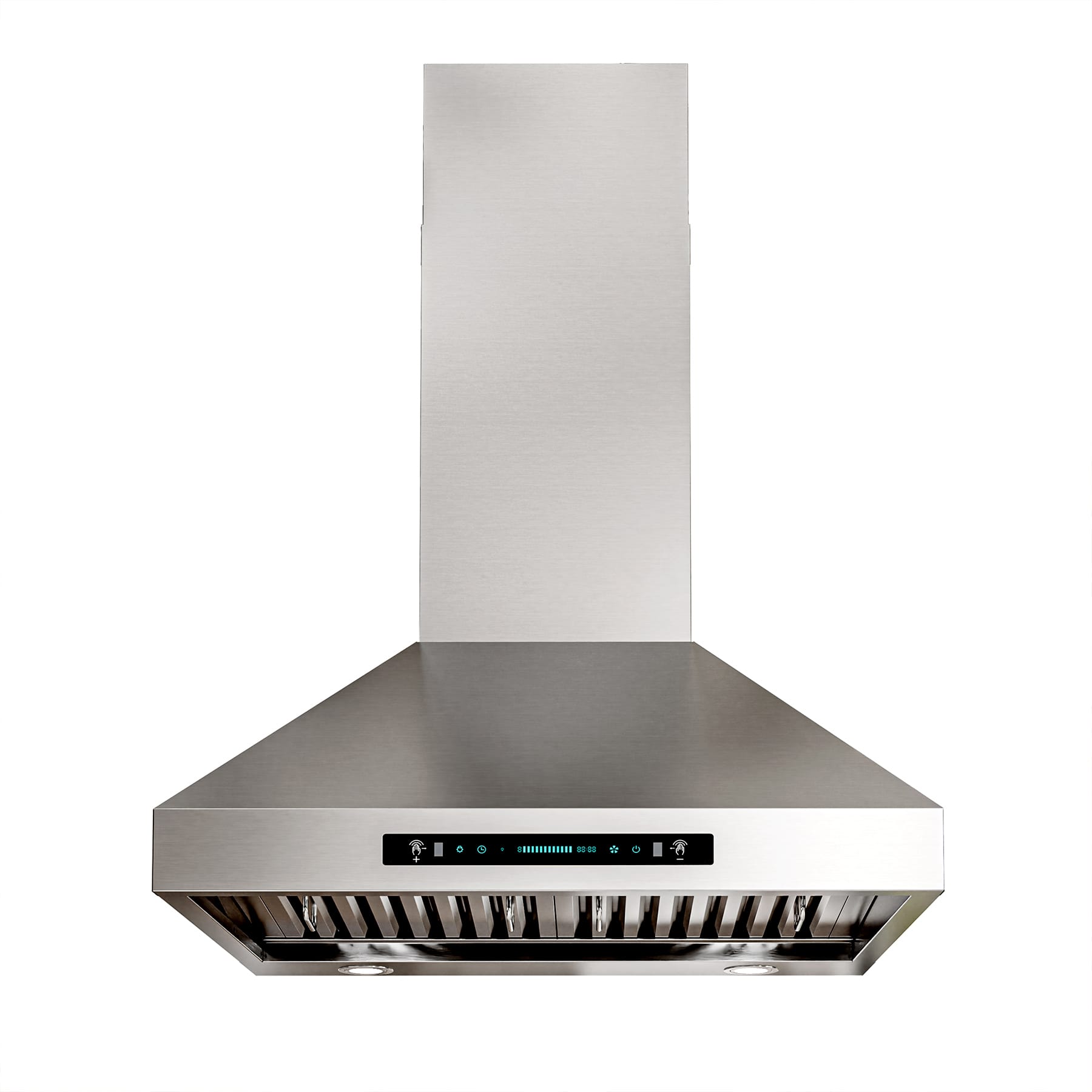 Onefly - 30 inches - Convertible - Wall Range Hood - Silver