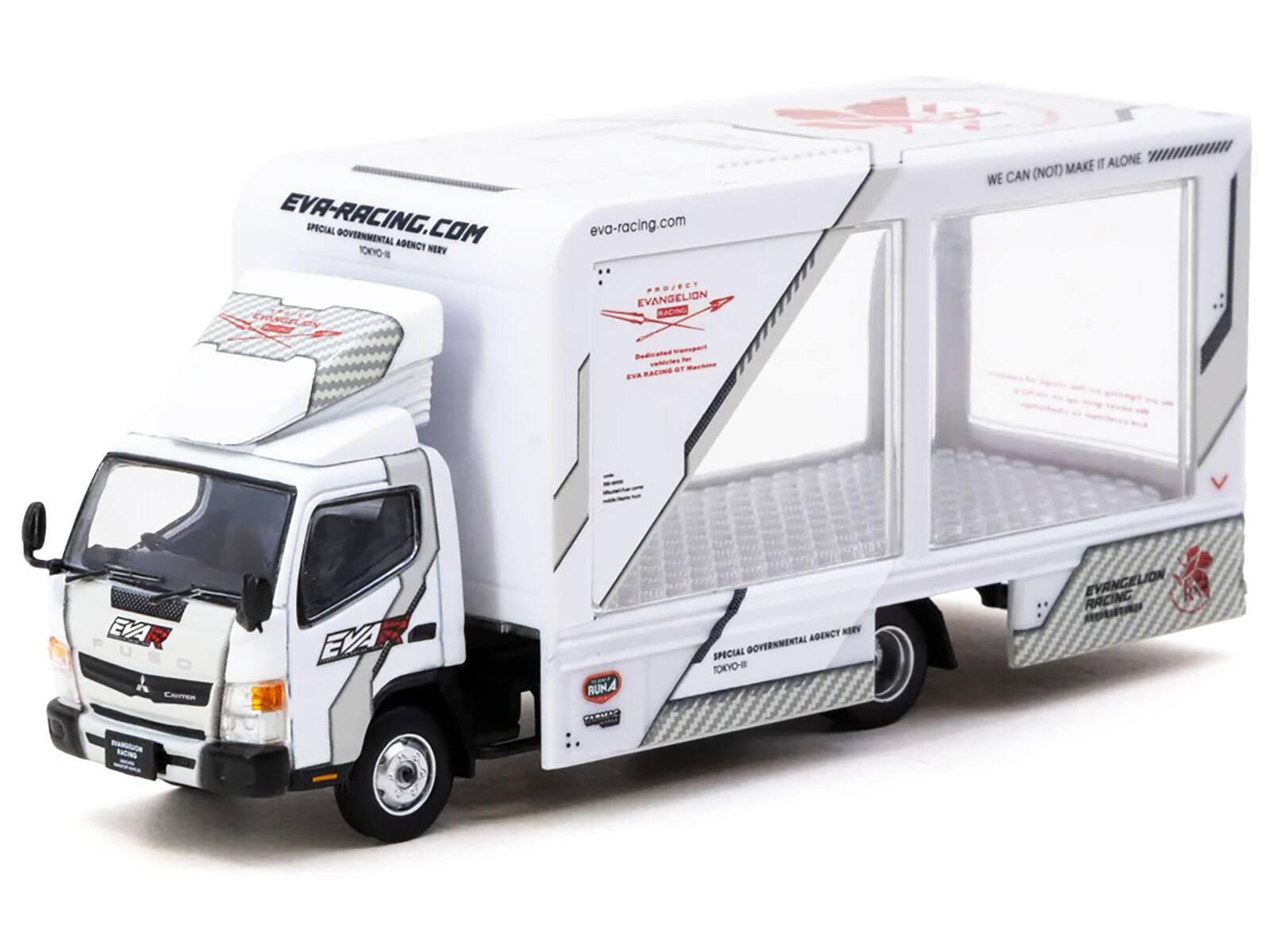 EVA-RACING.COM  
SPECIAL GOVERNMENTAL AGENCY NERV TOKYO-II  

eva-racing.com  

MAKE IT ALONE WE CAN (NOT)  

EYANGELIEN  
PROJECT EVANGELION  

EVA  
BY  
EVAR  

EVA  
RUNA VIEXIC  

AGENCY NERV GOVERNMENTAL SPECIAL TOKYO-III  

EVANCELION RACING