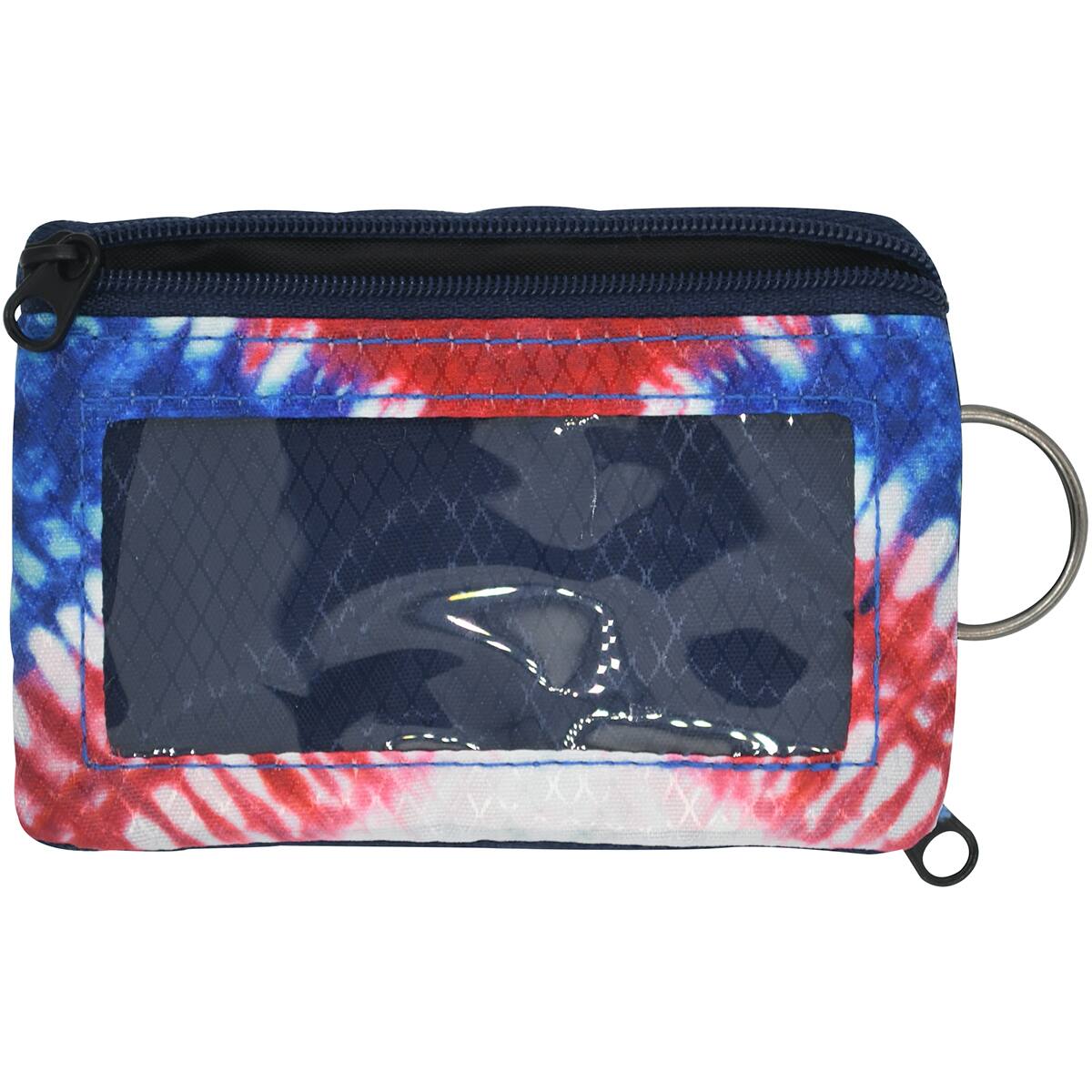 Alt View 1. Chums - Chums Surfshorts Compact Rip-Stop Nylon Wallet - USA Tie Dye - USA Tie Dye.